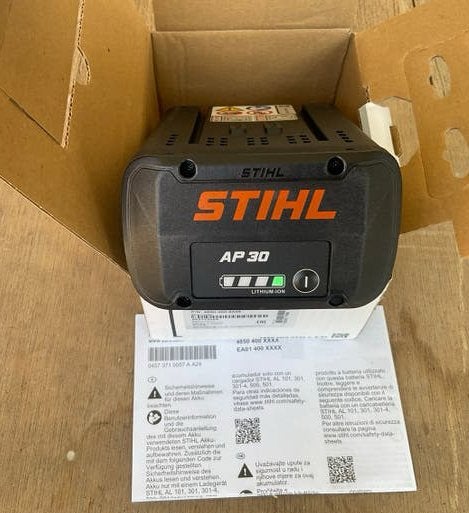 Nieuwe Stihl AP 30 Accu, Doe-het-zelf en Bouw, Gereedschap | Machine-onderdelen en Toebehoren, Nieuw, Ophalen of Verzenden