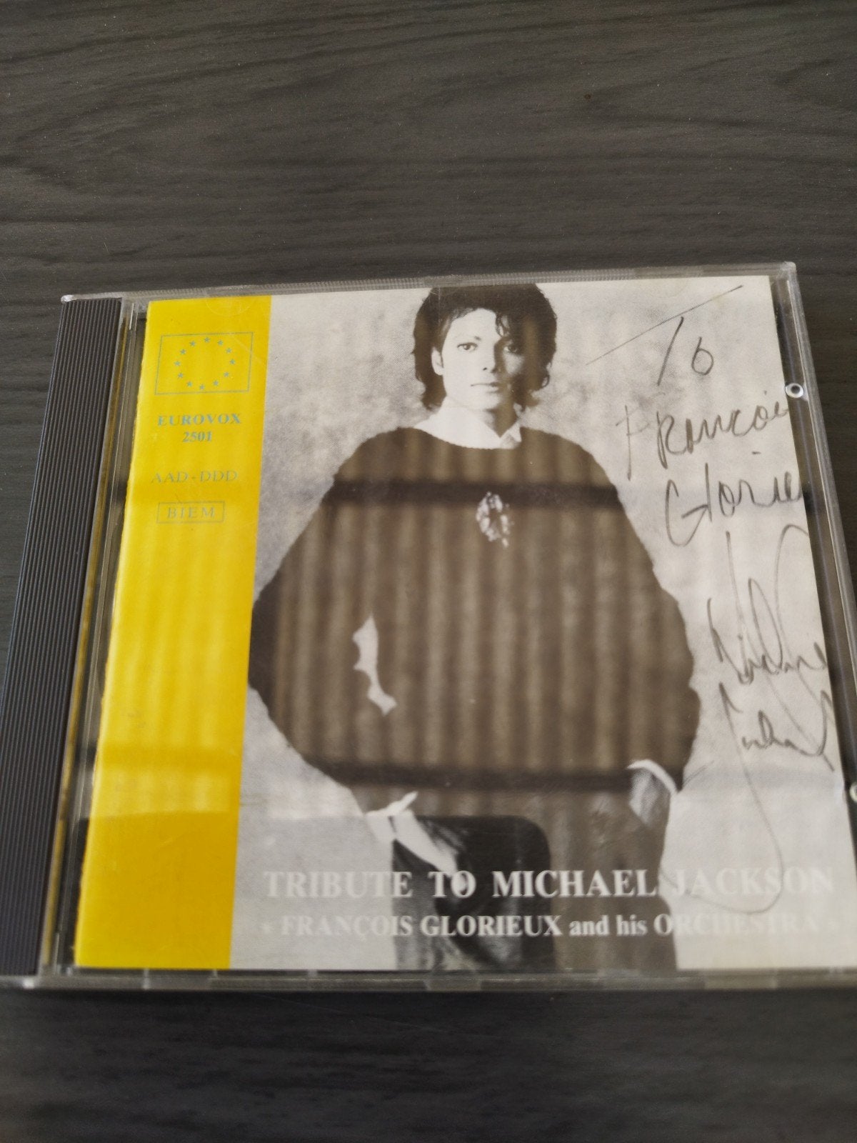Francois Glorieux and his orchestra tribute to Michael Jacks, Ophalen of Verzenden