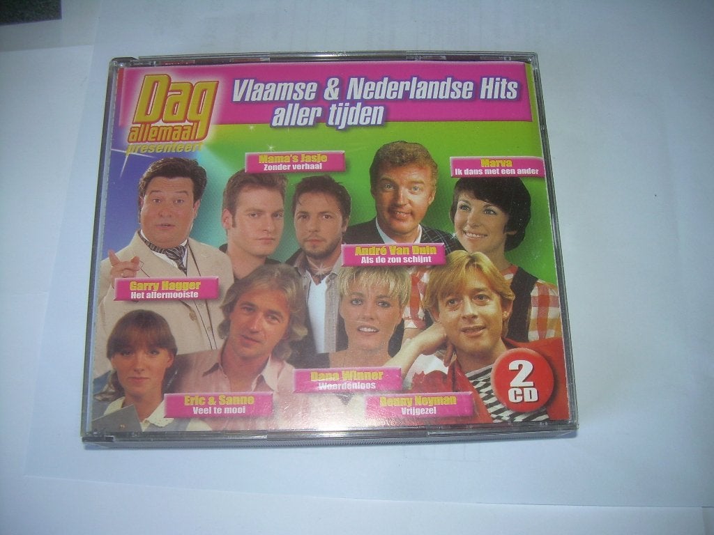 2 CD BOX - DAG ALLEMAAL - VLAAMSE NEDERLANDSE HITS, Cd's en Dvd's, Boxset, Ophalen of Verzenden, Zo goed als nieuw, Eerste persing