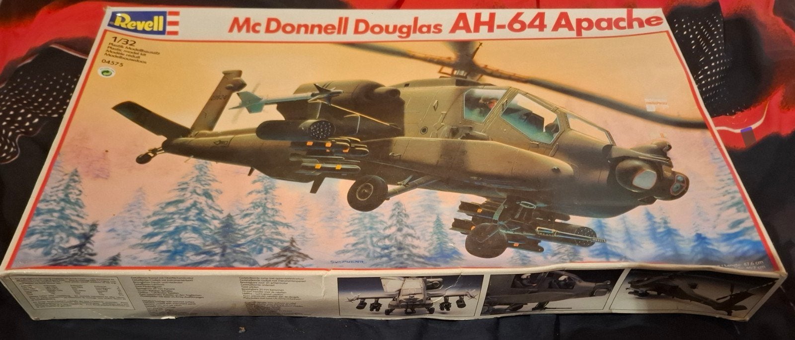 REVELL Mc Donnell Douglas AH-64Apache, Hobby en Vrije tijd, Ophalen of Verzenden, Nieuw, Helikopter, Revell
