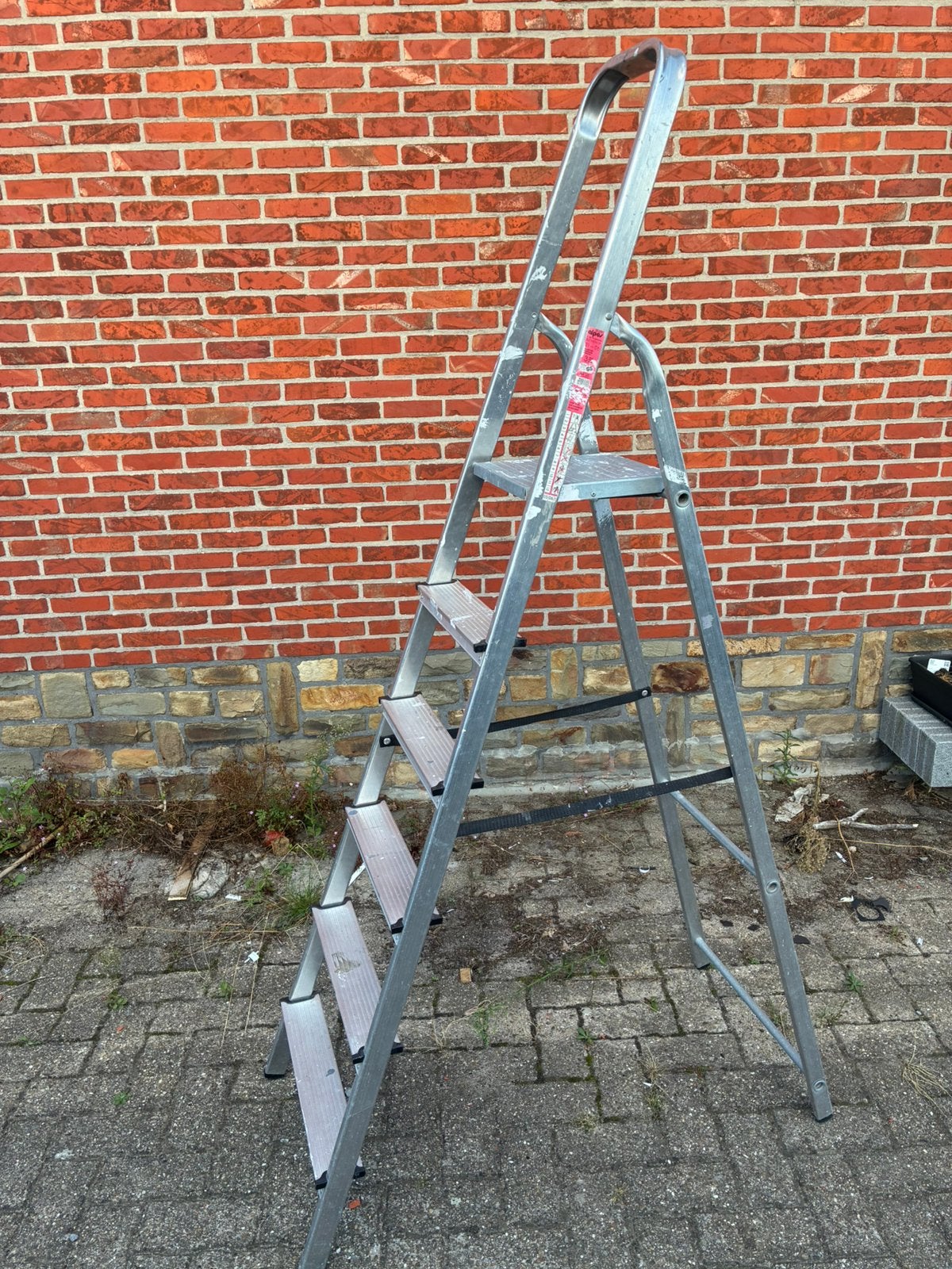 Échelle 130 cm, Bricolage & Construction, Enlèvement, Utilisé, Échelle, Moins de 2 mètres