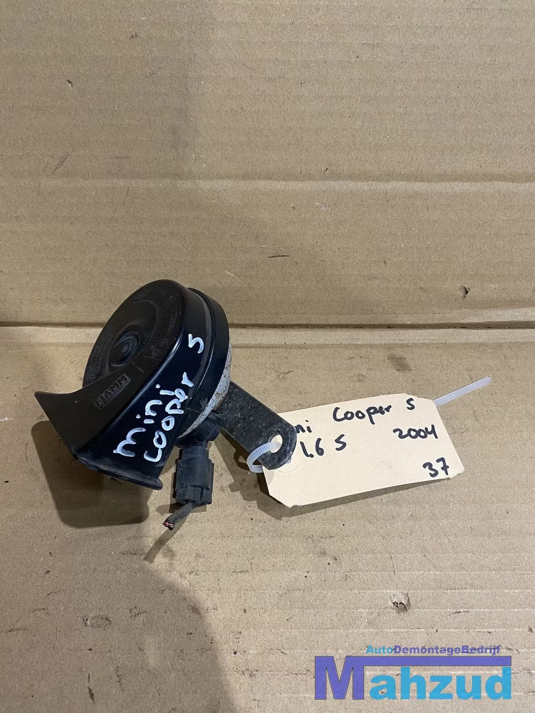 MINI COOPER S ONE Toeter claxon 2001-2006, Auto-onderdelen, Gebruikt, Customer.service@mini.co.uk, Mini, BMW AG