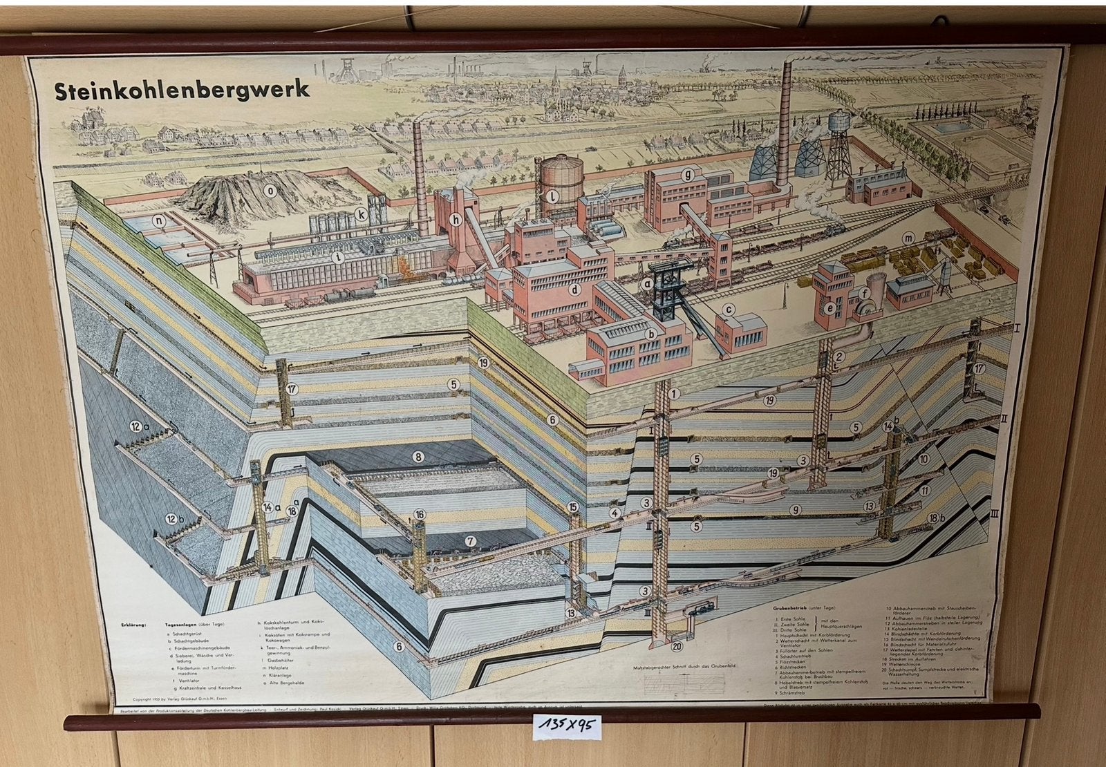 Mijnbouw, Antiek en Kunst, Ophalen, Kaart