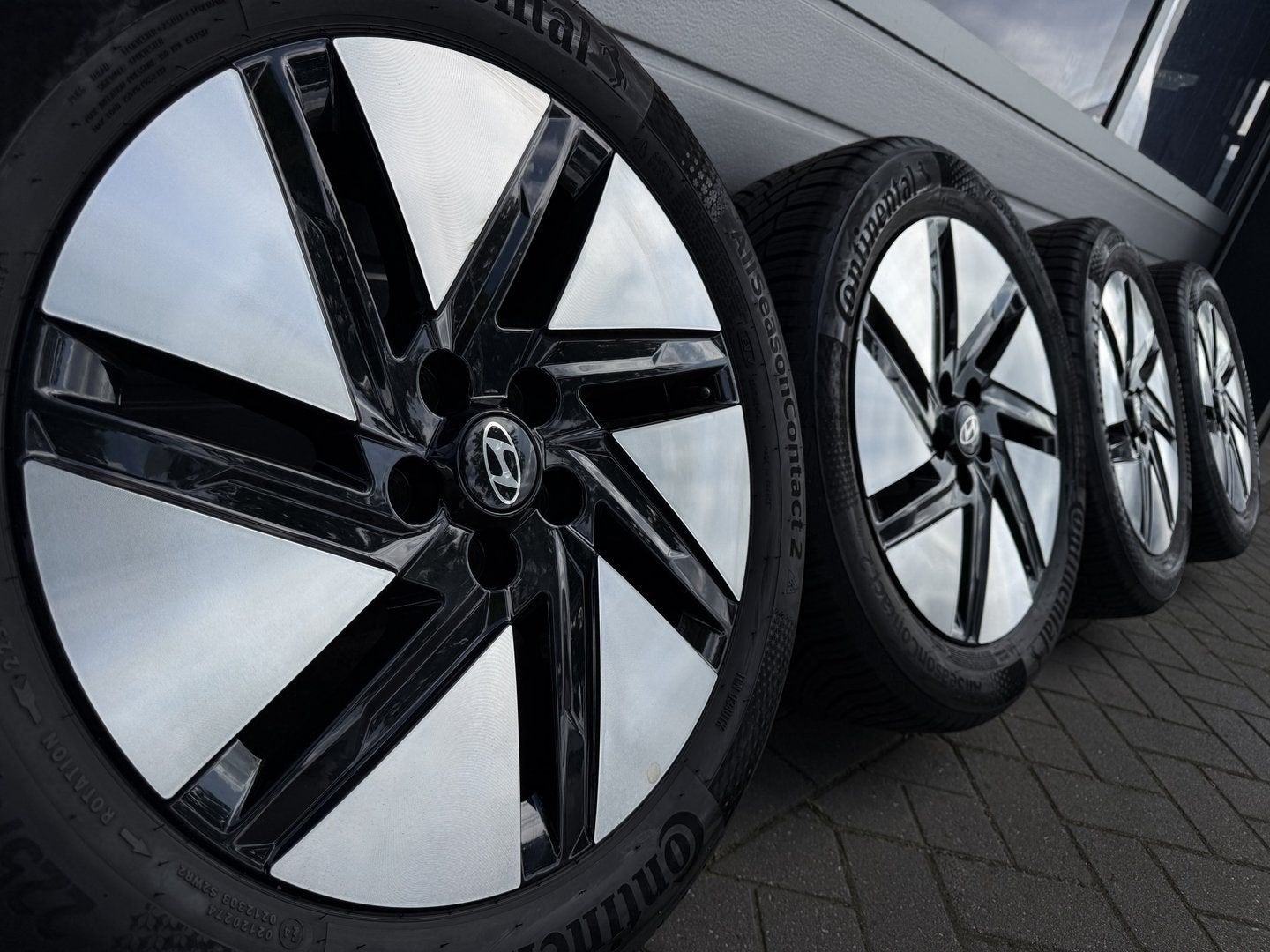 18 inch Hyundai Ioniq 6 Tucson Kona IX35 Nexo velgen banden, Autos : Pièces & Accessoires, Pneus & Jantes, Pneus et Jantes, 4 Saisons