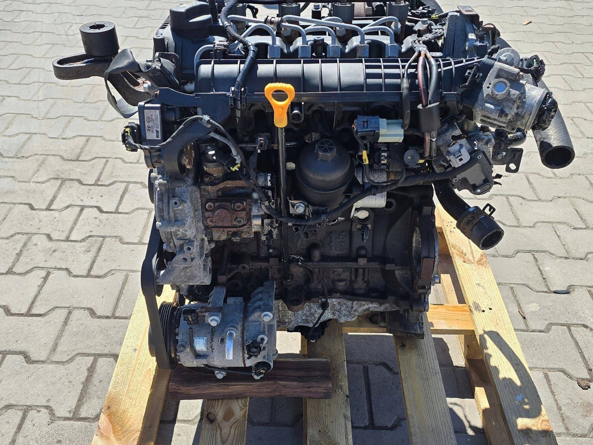 Moteur D4FD Complet ix35 HYUNDAI TUCSON i40 KIA SPORTAGE, Envoi, Utilisé, Daihatsu