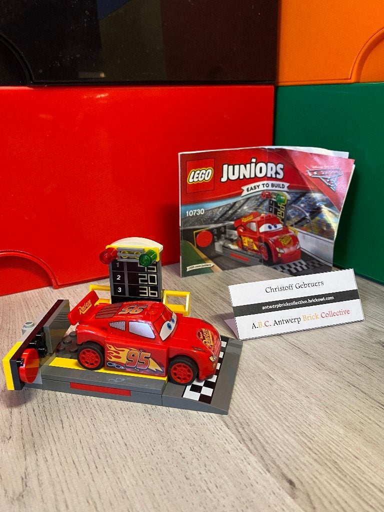 Lego Junior - Cars - 10730 - Lightning McQueen Lanceerder, Ophalen, Overige thema's, Lego, Compleet