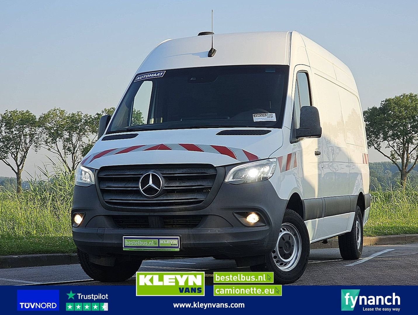 Mercedes-Benz SPRINTER 316 L2H2 Automaat LED, Automaat, Wit, Mercedes-Benz, Bedrijf