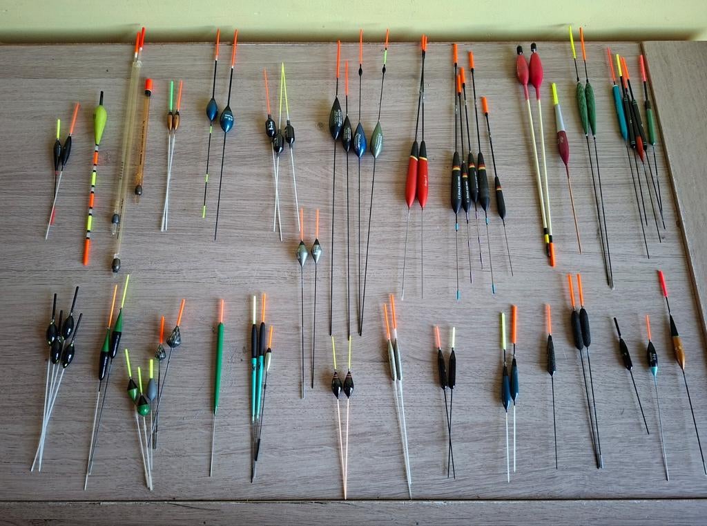 Lot Dobbers, Ophalen of Verzenden, Zo goed als nieuw, Dobber of Lood