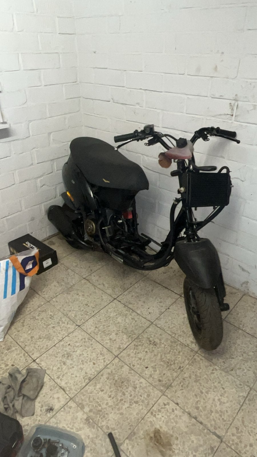 Zip 125 orginele sp vork GEEN PAPIEREN!, Fietsen en Brommers, Ophalen, Zo goed als nieuw