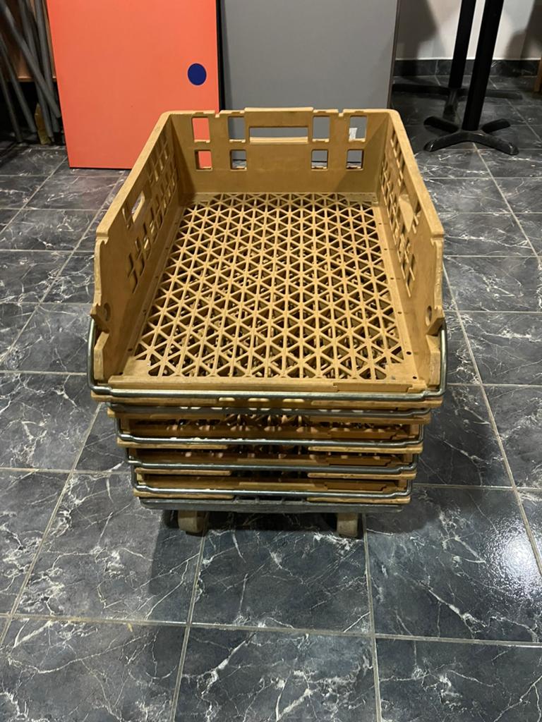 Chariot à pain/chariot d'accueil avec 4 paniers, Enlèvement