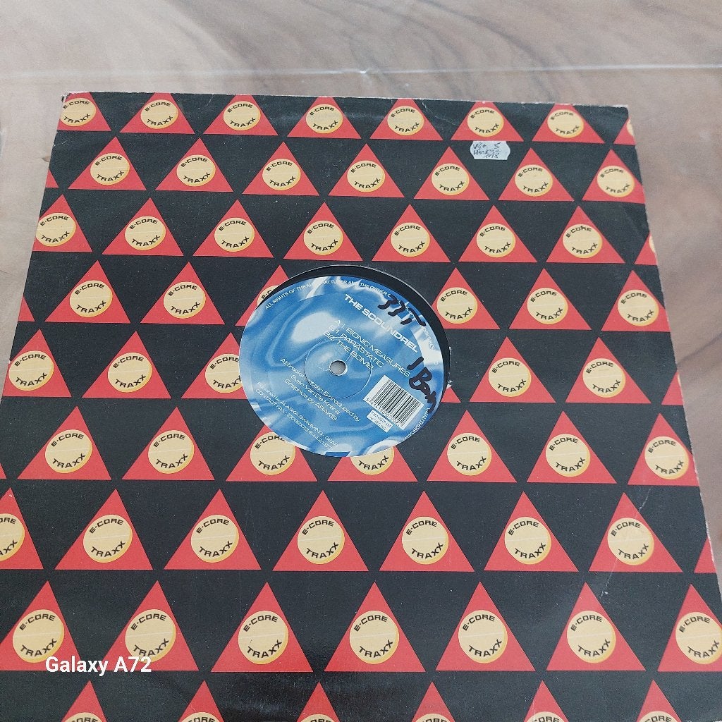 the scoundrel bionic measures 12 inch maxi, Cd's en Dvd's, Vinyl | Dance en House, Gebruikt, Hardcore, Ophalen of Verzenden, 12 inch