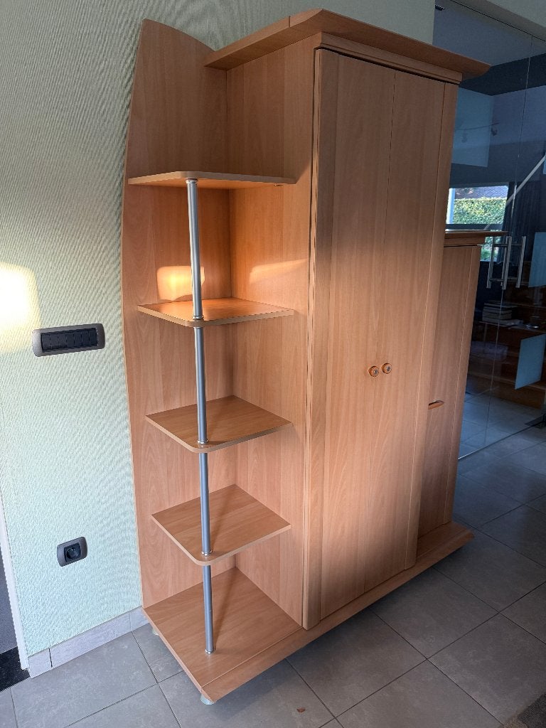 Vitrinekast met glazen of houten deuren, Avec porte(s), 100 à 150 cm, Utilisé, 50 à 75 cm