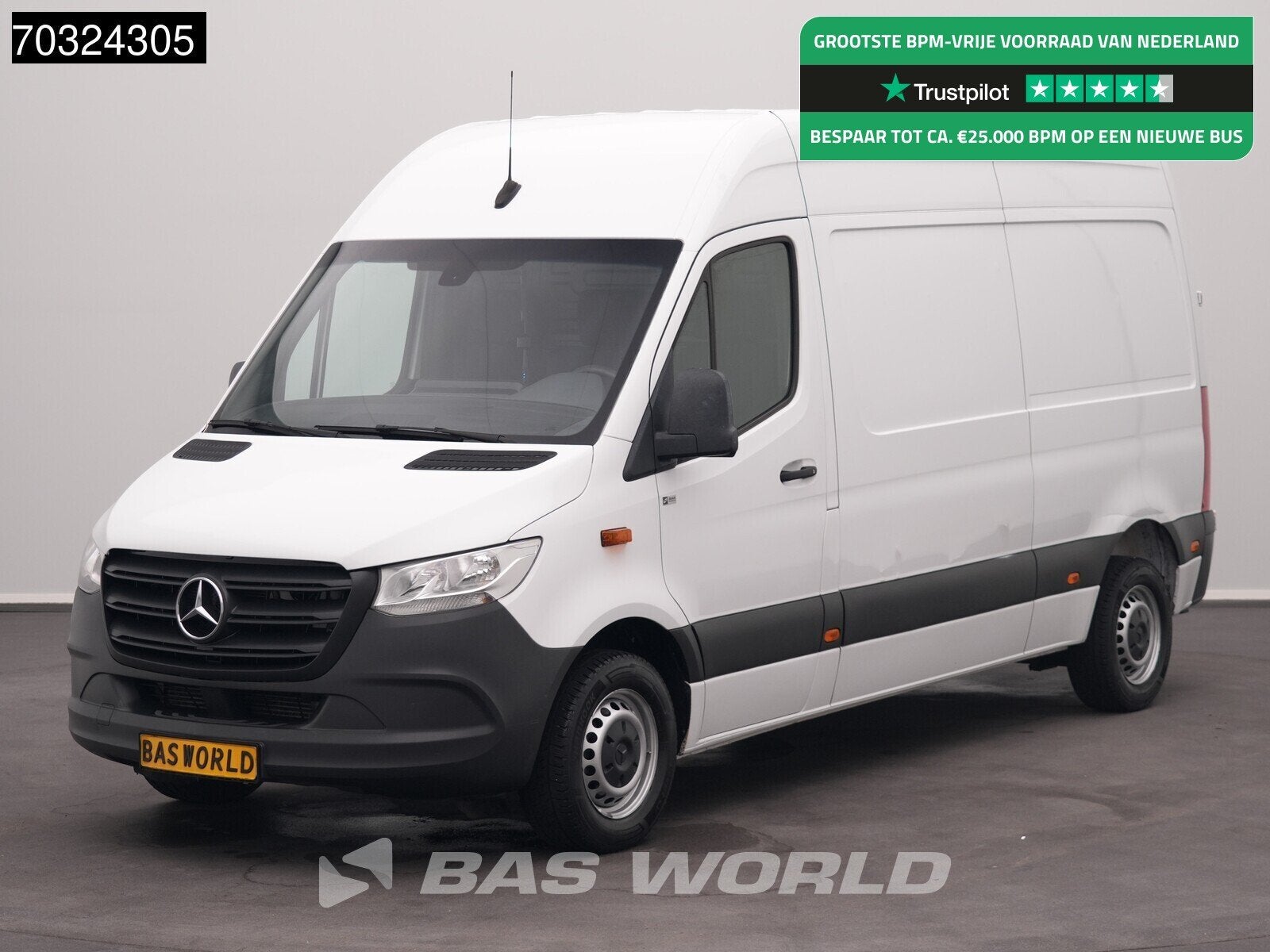 Mercedes Sprinter 314 CDI Automaat L2H2 Airco Camera Euro6 L, Auto's, Automaat, Stof, Gebruikt, Euro 6
