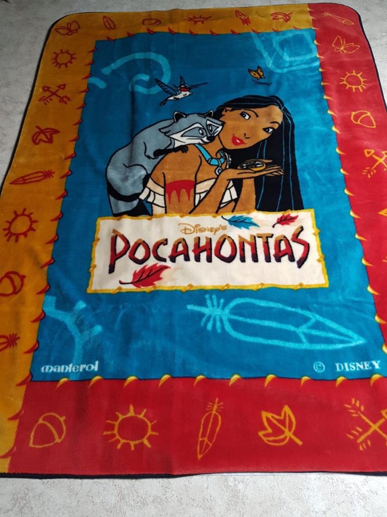 Fleece deken, pocahontas, Enlèvement