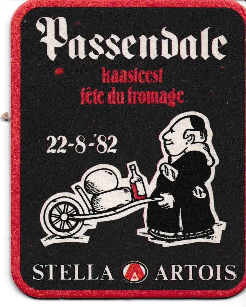 Sous bocks Stella  Artois Passendale, Verzenden, Zo goed als nieuw, Viltje(s)