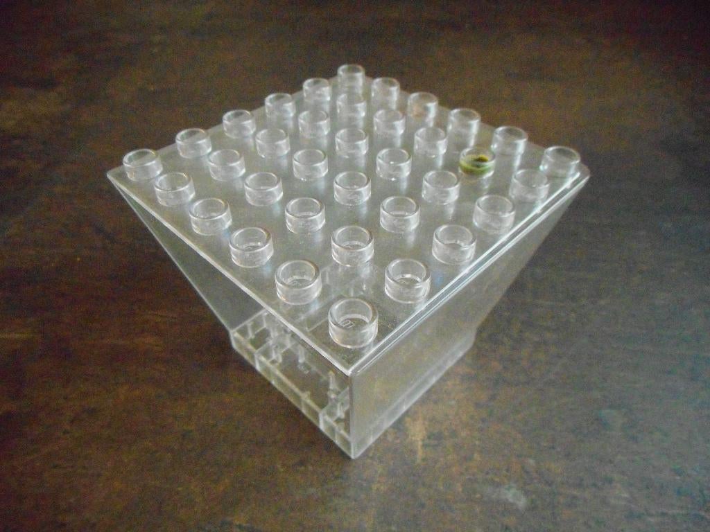 Lego Duplo Airport Tower Glass Enclosure (zie foto's), Ophalen of Verzenden, Gebruikt, Losse stenen, Duplo