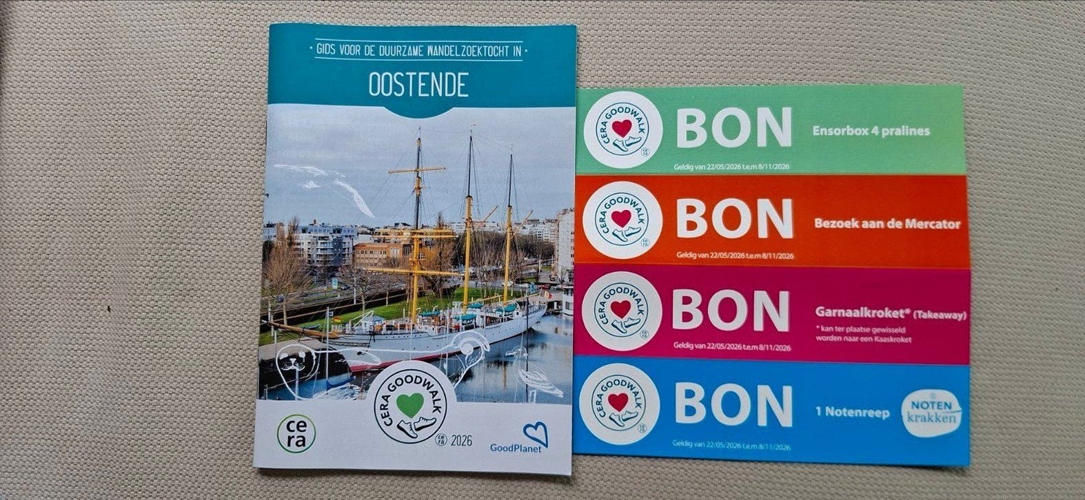 Ostende Goodwalk Cera., Tickets & Billets