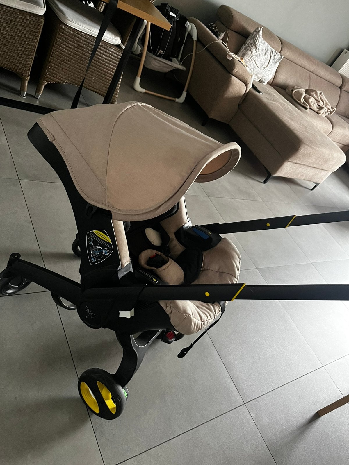 Autostoel en kinderwagen in 1, Enlèvement, Comme neuf