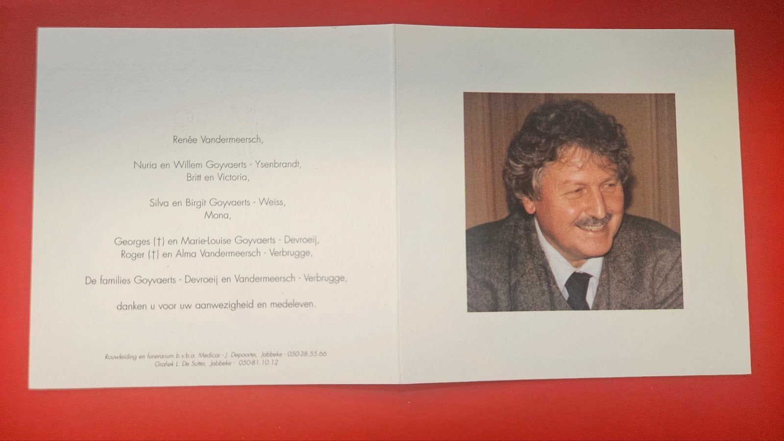 voetballer Fernand Goyvaerts, Ophalen of Verzenden
