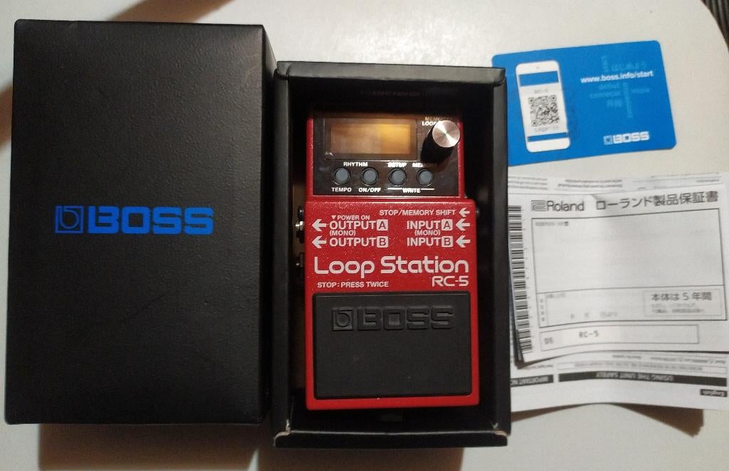 Boss RC5, Musique & Instruments, Enlèvement ou Envoi, Comme neuf, Autres types