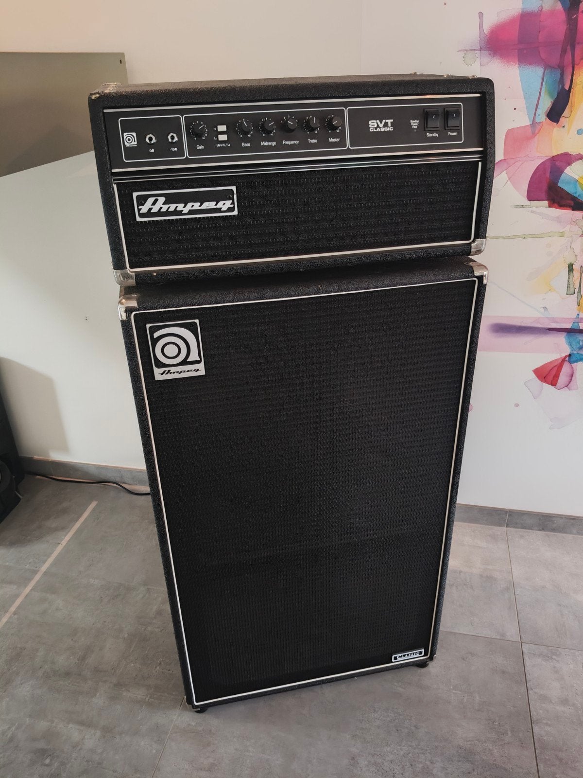 Ampeg SVT- Classic + Ampeg SVT 610HLF, Muziek en Instrumenten, Versterkers | Bas en Gitaar, Ophalen