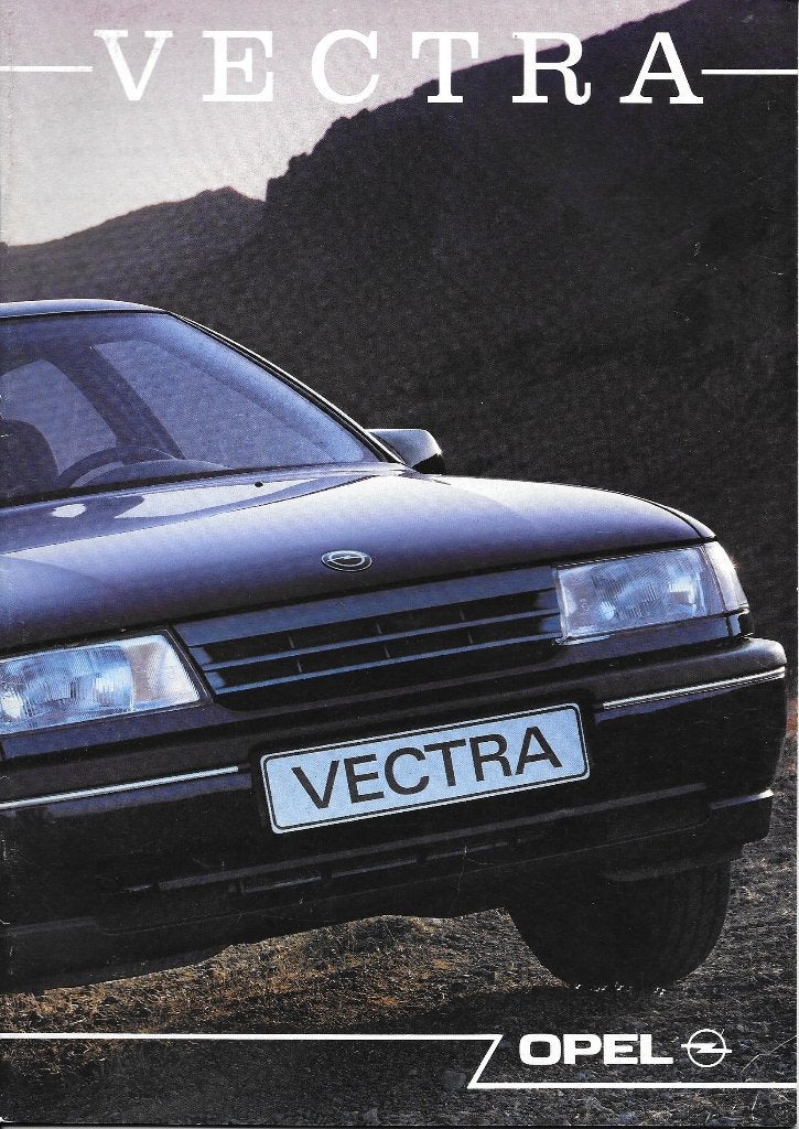 OPEL VECTRA  1989, Livres, Enlèvement ou Envoi, Comme neuf, Opel