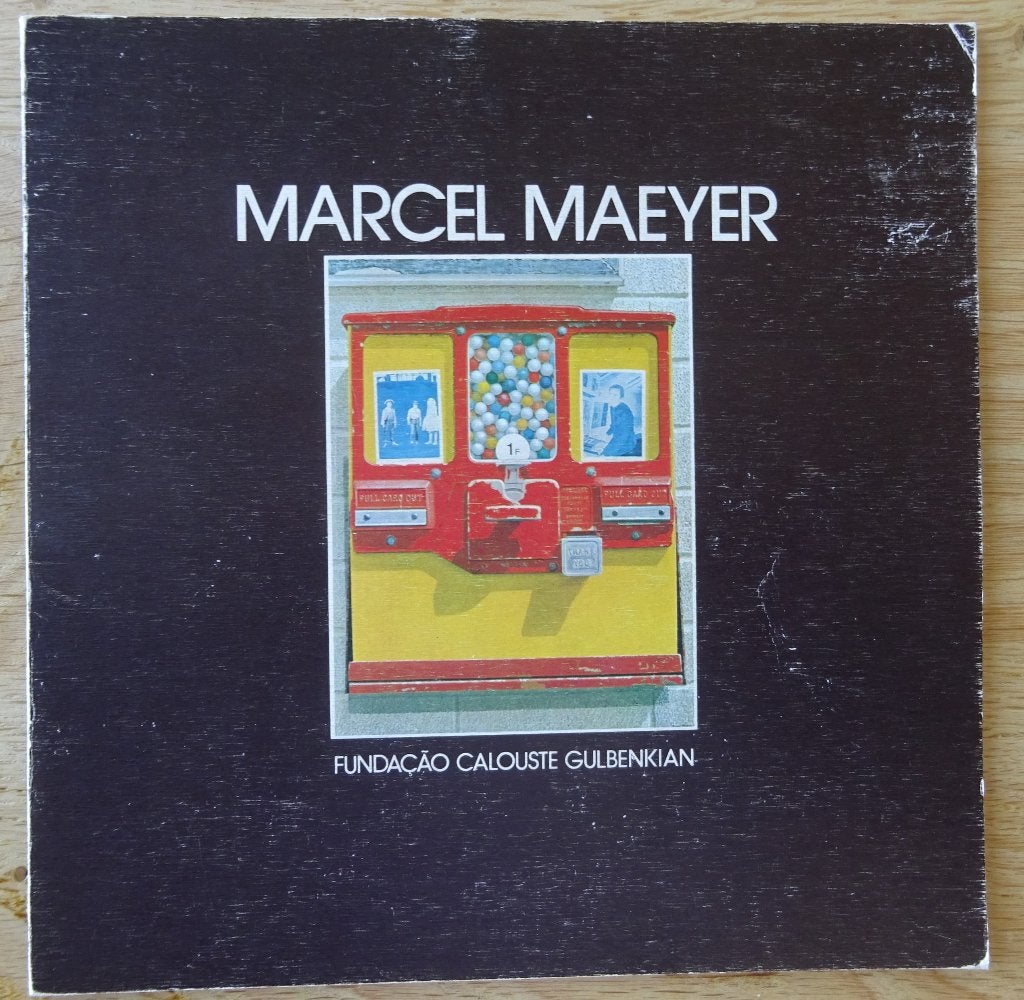 Marcel Maeyer, Fundaçao Calouste Gulbenkian, 1978, Ophalen of Verzenden, Gelezen, Schilder- en Tekenkunst