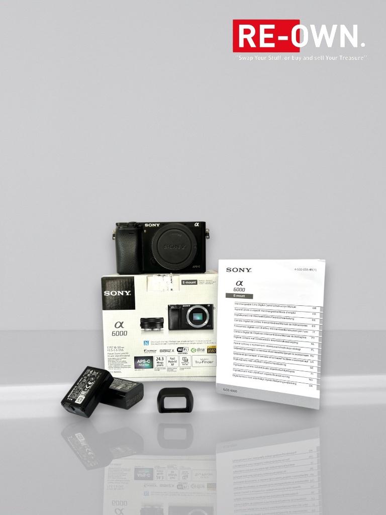 Sony A6000 body (topstaat + doos + 892 clicks)kom inruilen!, Audio, Tv en Foto, Fotocamera's Digitaal, Zo goed als nieuw, Compact