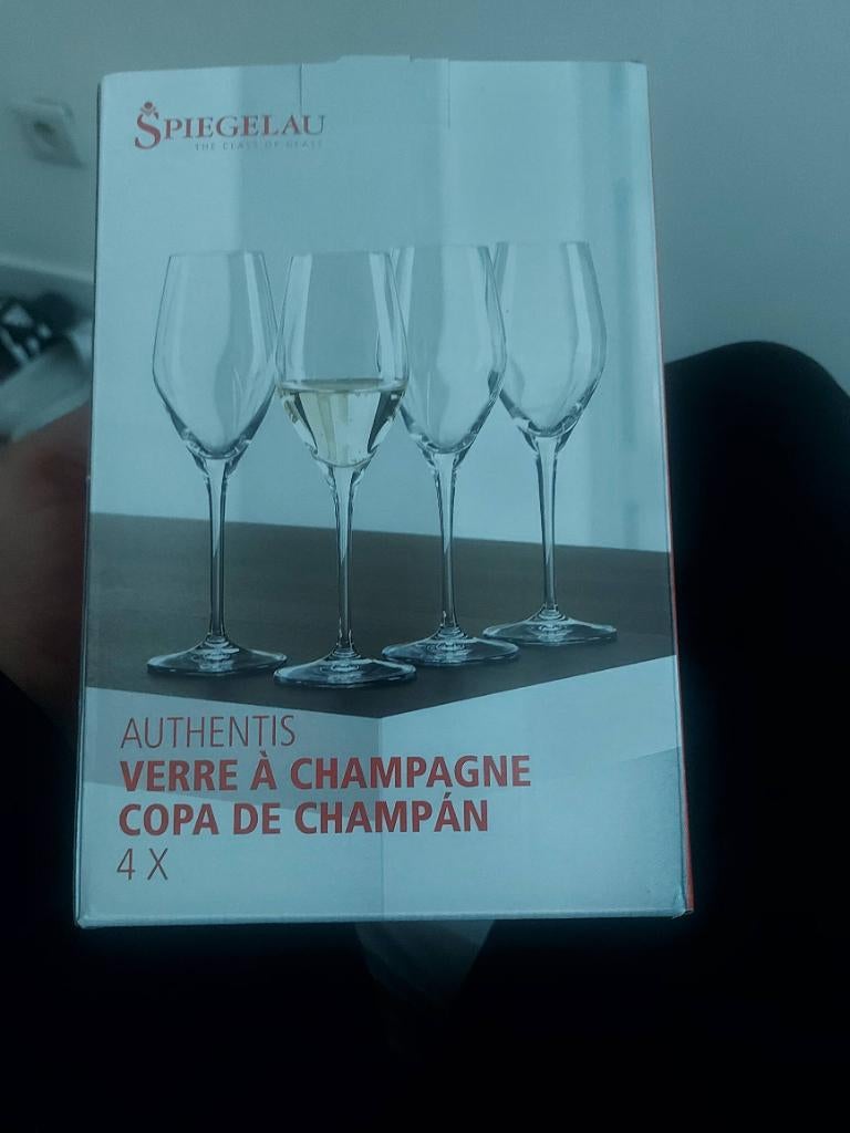 Verre a champagne spiegeleau, Divers, Enlèvement, Neuf