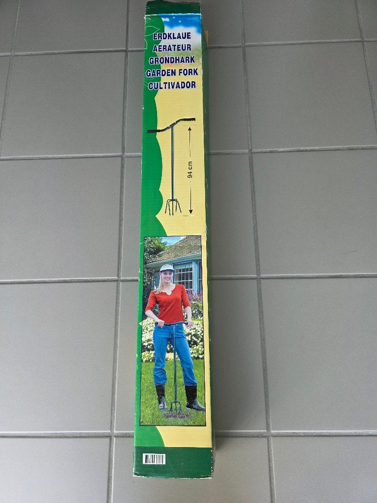 Tuinomwoeler- Klauw -Tuinvork zo goed als nieuw., Ophalen, Zo goed als nieuw