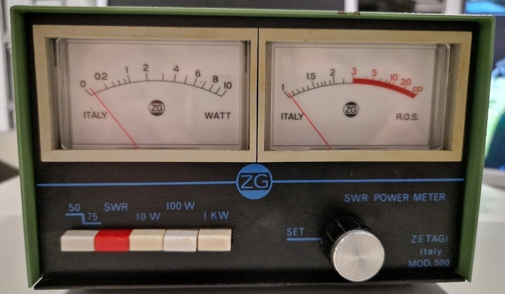 CB Zender power meter, Telecommunicatie, Ophalen of Verzenden, Gebruikt, Zender
