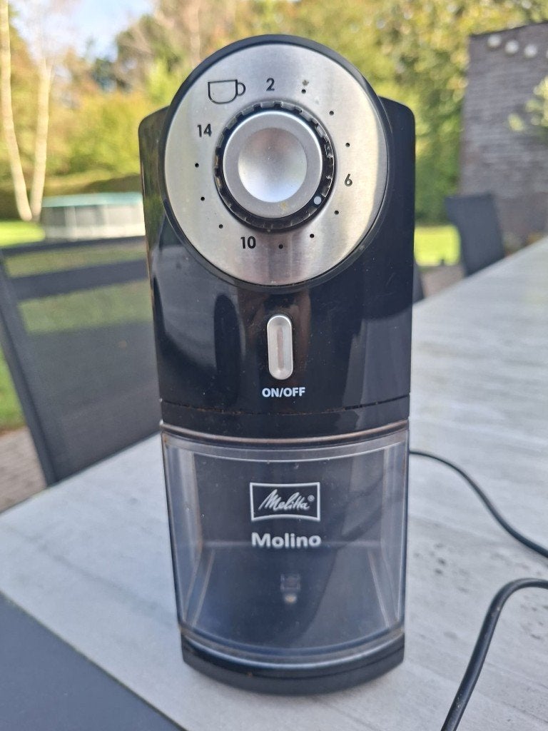 koffiemolen, Elektronische apparatuur, Ophalen, Gebruikt, Melitta, Koffiemolen