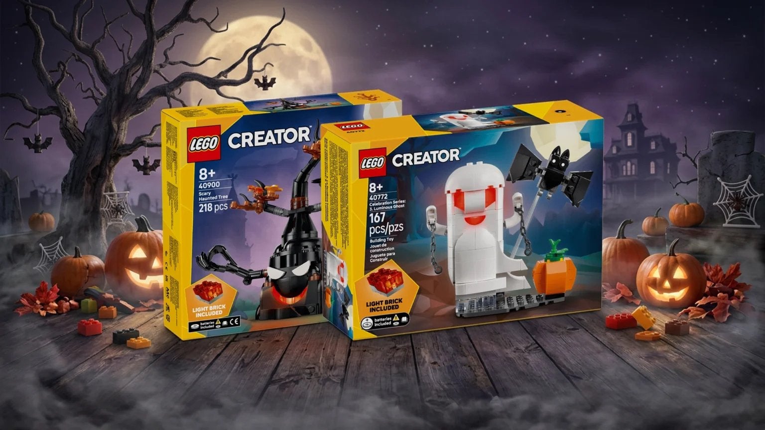 Ensemble LEGO Halloween 40900 - 40772, Enlèvement ou Envoi, Neuf, Ensemble complet, Lego