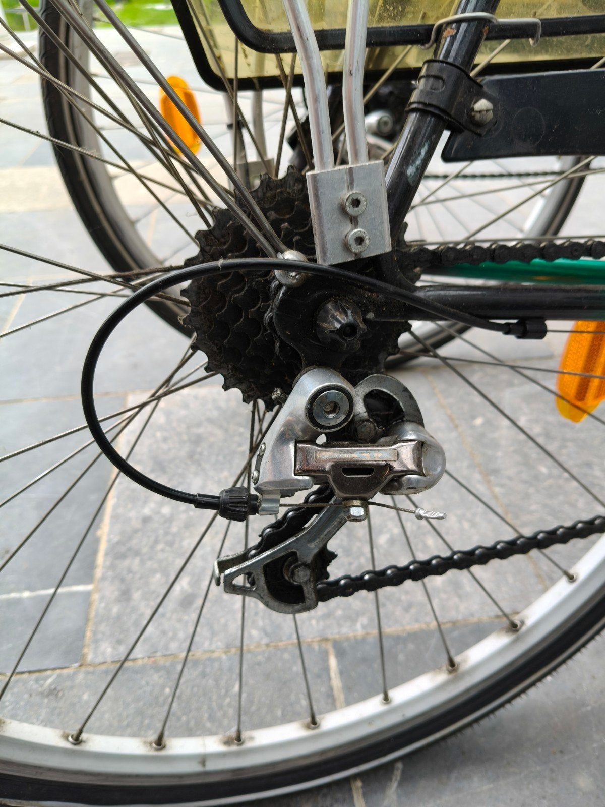 fietsen Norta, Enlèvement