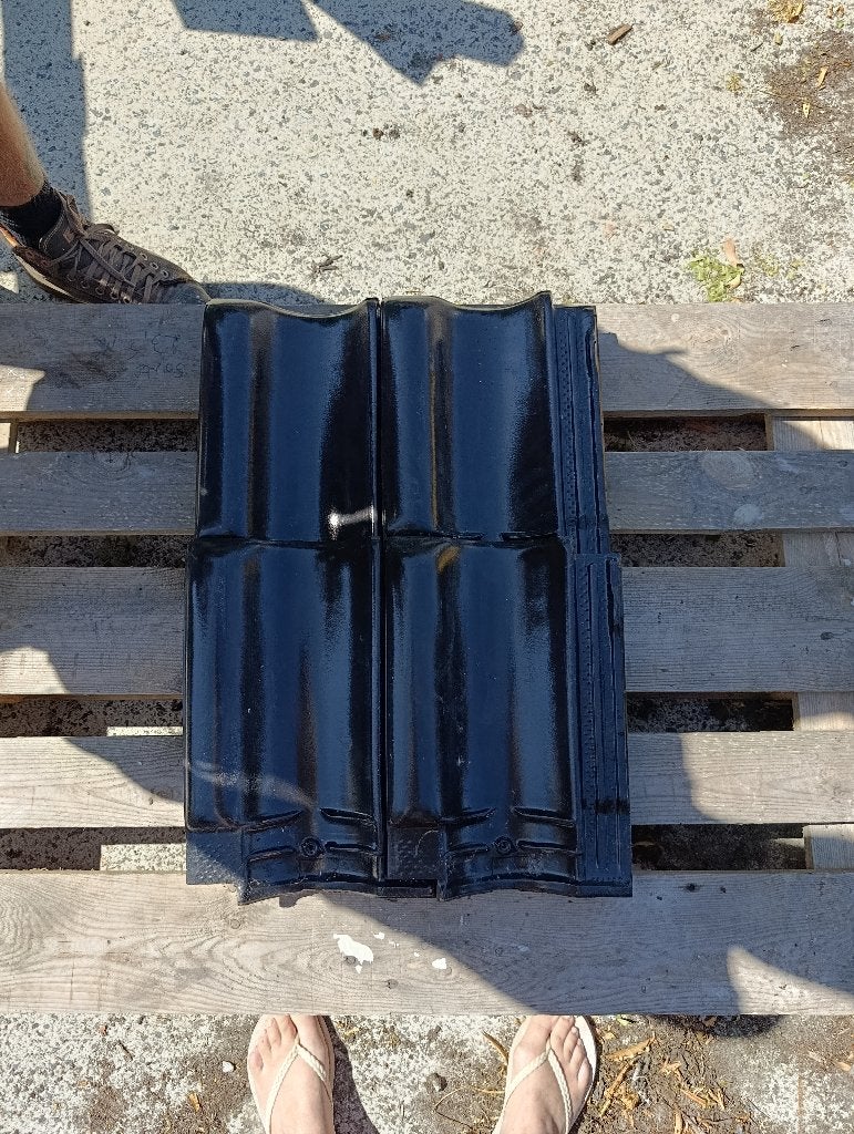 Dakpannen, Doe-het-zelf en Bouw, Ophalen, Steen of Klei, Zwart, Nieuw