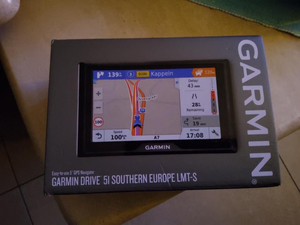 Garmin gps, Ophalen, Zo goed als nieuw
