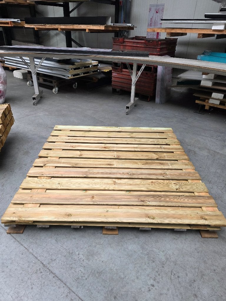 Tuinscherm 180x180cm 2 stuks, Jardin & Terrasse, Neuf, 150 à 200 cm, Bois, 150 à 200 cm