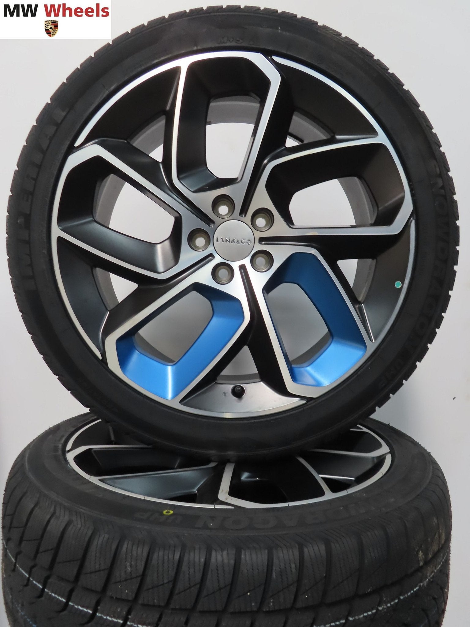 Originele Lynk en Co 20 inch velgen met winterbanden nieuw, -, -, Banden en Velgen, Nieuw