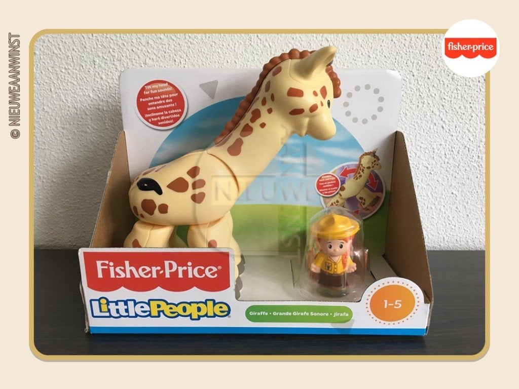 Fisher-Price Little People Giraf / Giraffe, Verzenden, Zo goed als nieuw