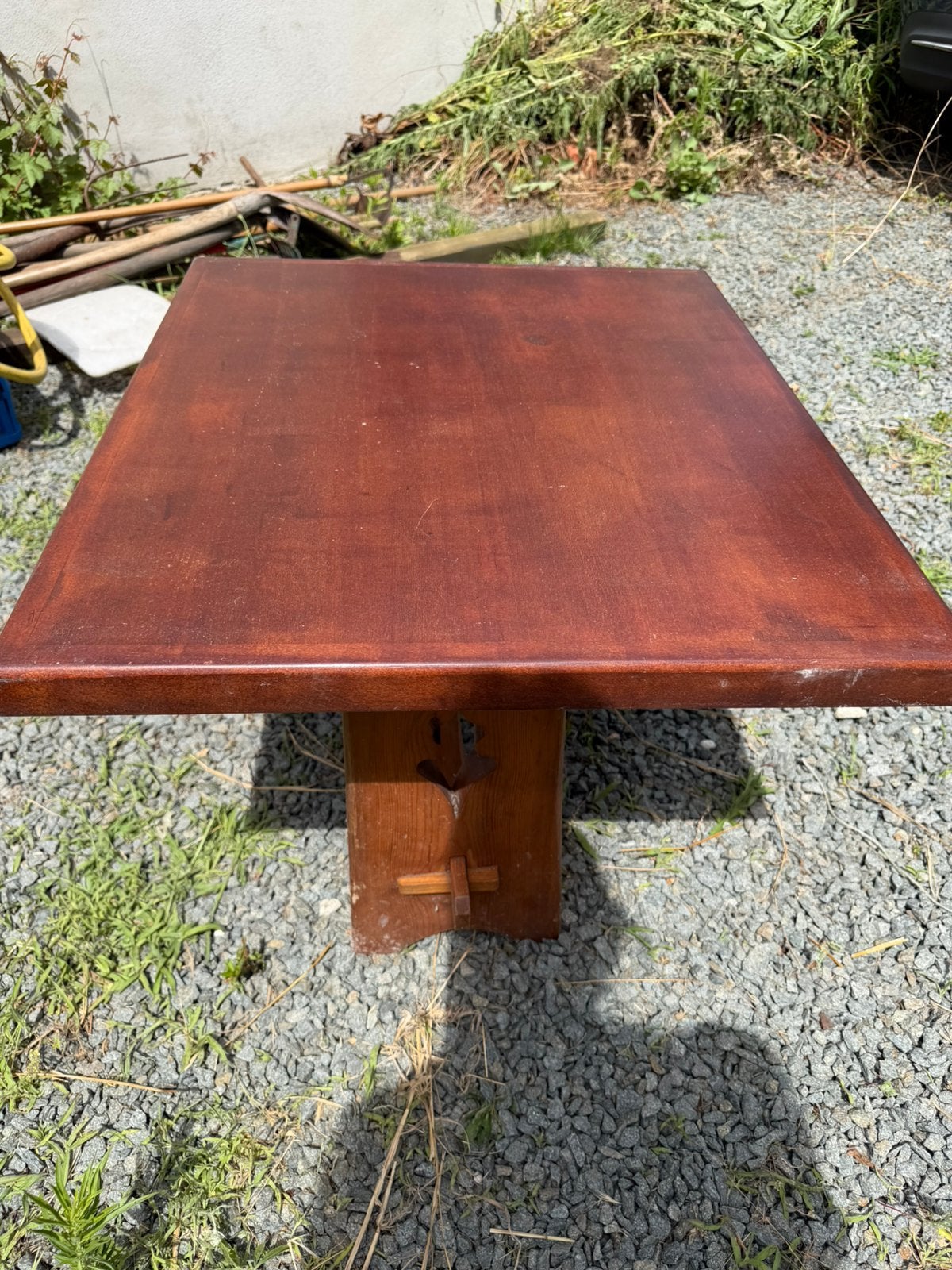Houten cafe blad voor cafe tafels, Ophalen