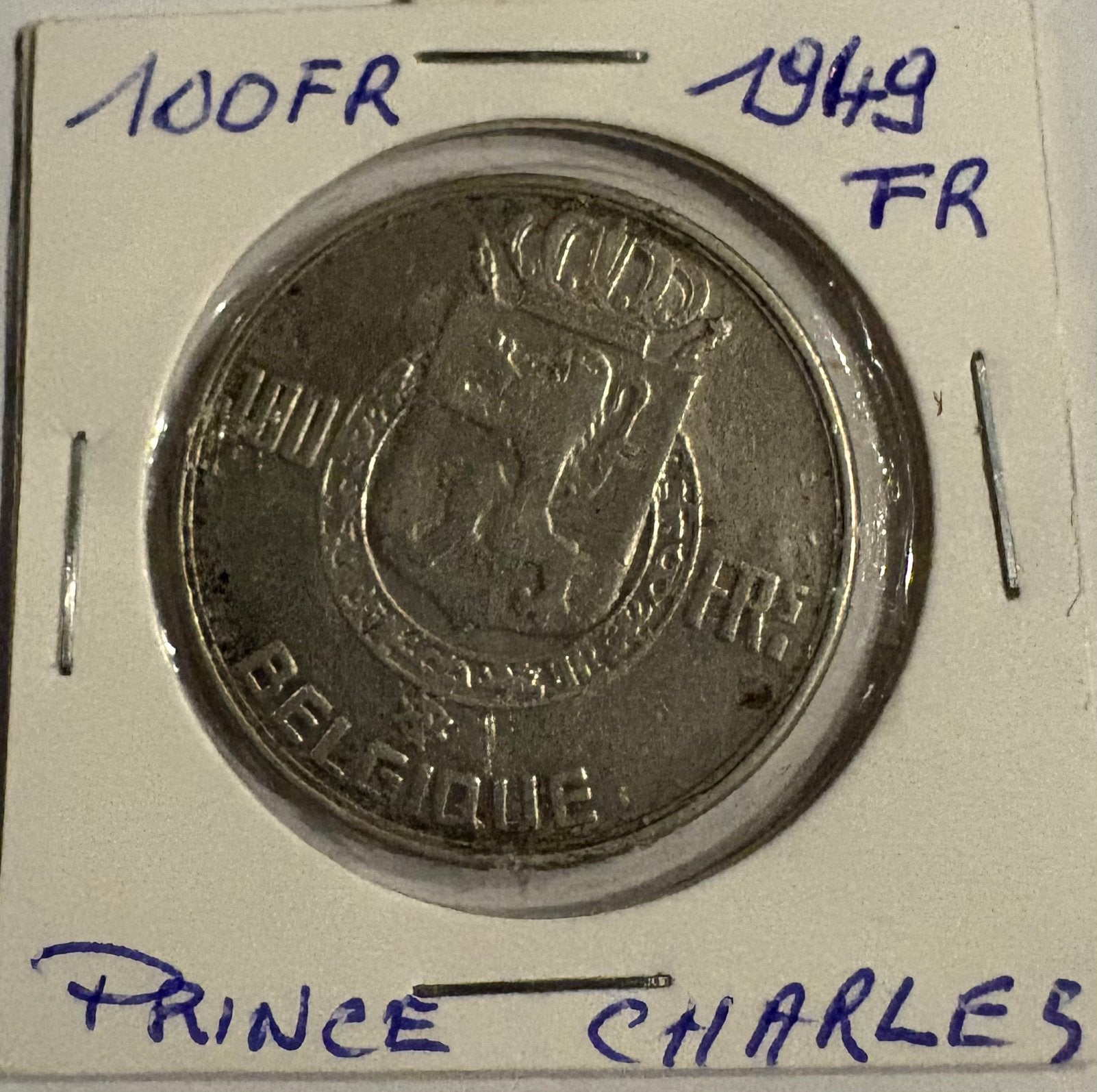 Prince Charles, Enlèvement ou Envoi, Monnaie en vrac, Argent