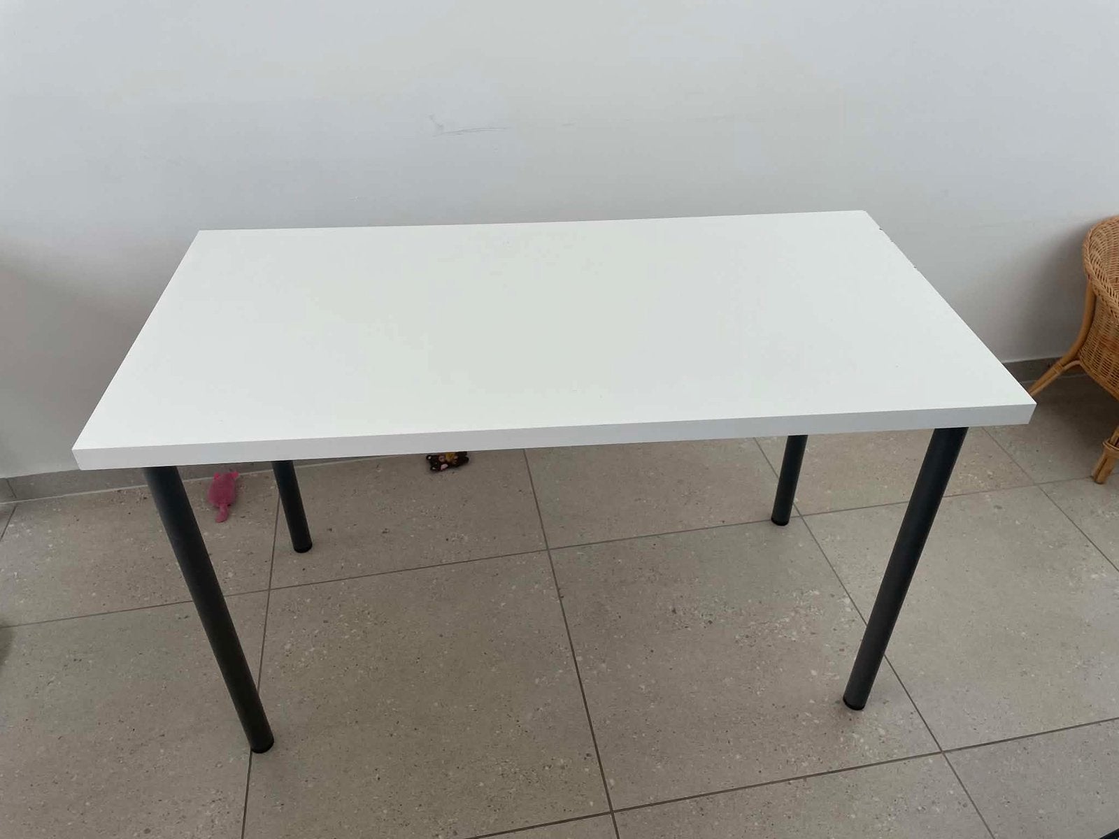 IKEA Adils tafel / bureau (60 x 120 x 73,5 cm) - Gebruikt, Ophalen, Gebruikt, 120 cm, Hout