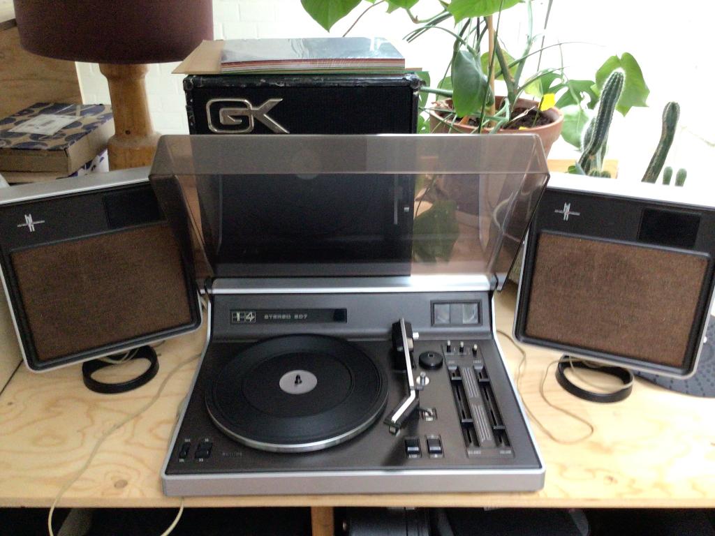 Philips 22GF907 stereo 907 volledig, Audio, Tv en Foto, Platenspelers, Ophalen, Philips, Gebruikt, Automatisch