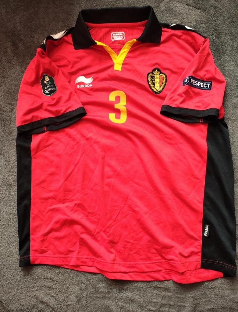 Burrda sport rode duivels, Sport en Fitness, Voetbal, Maat XL, Ophalen of Verzenden, Shirt
