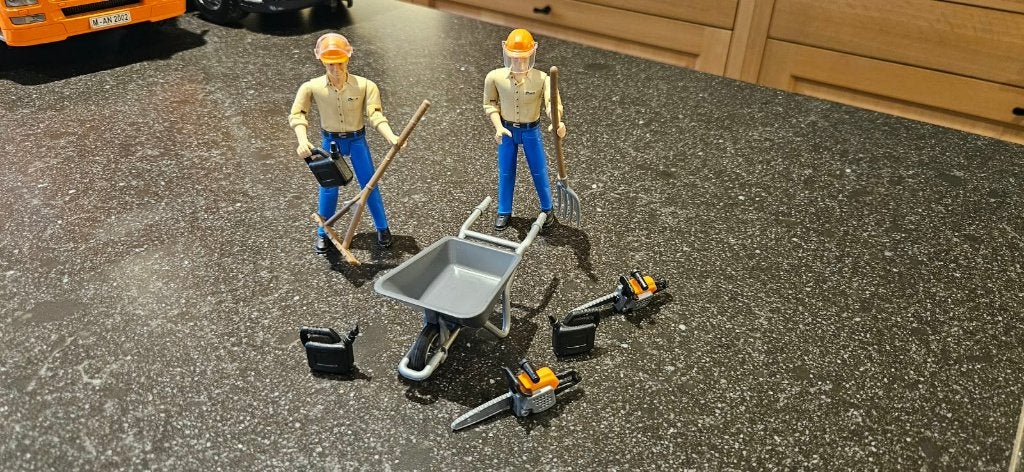 Set de figurines Bruder 64239, Enlèvement ou Envoi, Utilisé