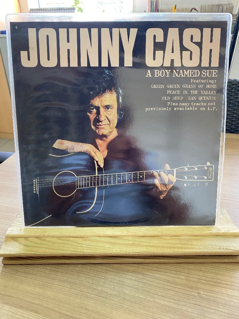 Lp Johnny cash, Cd's en Dvd's, Ophalen, LP, Gebruikt, Fotohoes