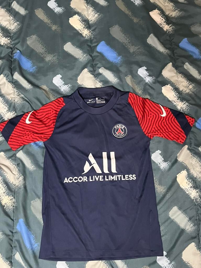 Maillot PSG Nike Dri-FIT Enfant, Enlèvement, Neuf, Taille 46 (S) ou plus petite, Bleu