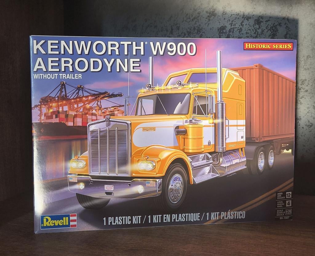 Revell 1:25 Kenworth W900 Aerodyne (nieuw), Neuf, Camion, Enlèvement ou Envoi, Revell