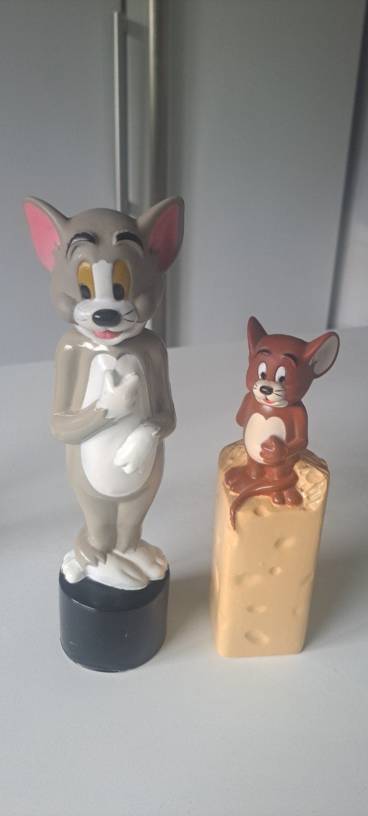 Tom en Jerry vintage badschuim flacons, Ophalen of Verzenden