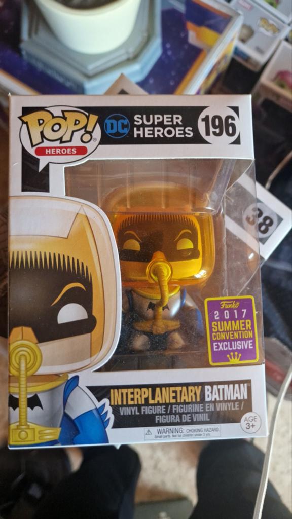 Funko Pop Super Heroes 1996 Interplanetary Batman Édition li, Enlèvement ou Envoi